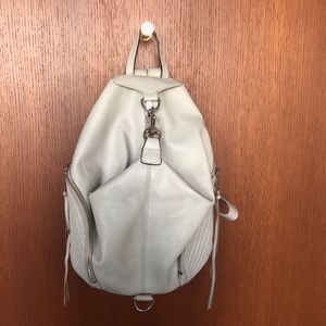 Rebecca Minkoff Line Quilted Julian Backpack - Ash